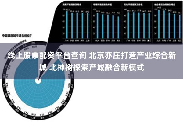 线上股票配资平台查询 北京亦庄打造产业综合新城 北神树探索产城融合新模式